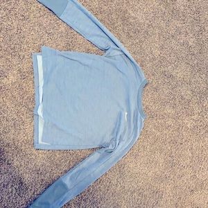 Nike women’s long sleeve running Top blue medium